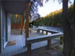 Sit for Hours on the Deck of the Hideaway Cabin 